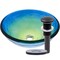 Novatto MARE Glass Vessel Bathroom Sink Set, Oil Rubbed Bronze TIS-191ORB - alternate 1